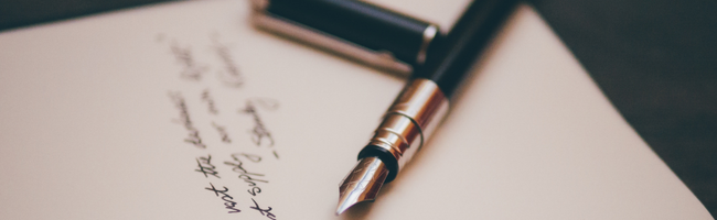 pen and paper